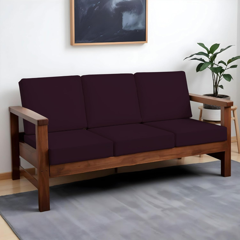 Banus Fabric Wooden Sofa